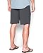 Under Armour Men's Fish Hunter Shorts, Rhino Gray/Black, 36