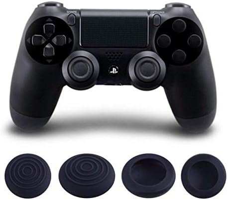 Shengerm 4pcs/Set Analog Thumb Grips 3D Joystick Silicone Cap for Playstation 4 Controller PS4,Wholesale and Newest in
