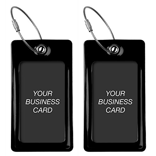ProudGuy Luggage Tags TUFFTAAG, Business Card Holder, Suitcase Labels, Travel Accessories