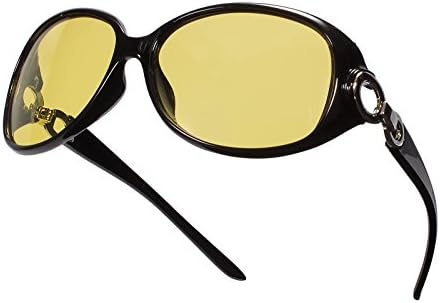 BestumHeadlight Night Vision Driving Glasses Polarized Sunglasses For Womens
