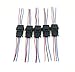 CrazyEve 5 Sets 4 Pin Car Waterproof Electrical Connector Plug with Wire Electrical Wire Cable Connector Plug Car Motorcycle truck
