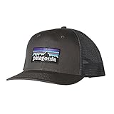 Patagonia P-6 Logo Trucker Snapback Forge Grey