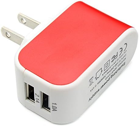 General USB Charger with USB Charging Cable for Mobile phone,with Over-voltage over current output short circuit protection for Android TV BOX, Cellphones and Tablets
