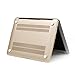 Mosiso Hard Case Cover for MacBook Air 13 Inch, Light Gold