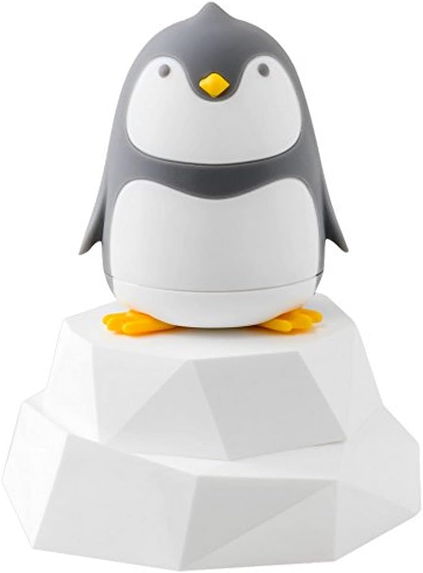 iThinkingIce Block Penguin Shaped Portable Screwdriver with Extension Bar, Gray (ITK-PG9001-GY)