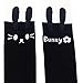 Joyci Funny Little Girls Winter Warm Leggings Tights in Stretch Cotton Pantyhose (L(Girl height: 110-120 cm), Bunny)
