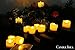 Led Flameless Flickering Votive Tea Lights Candles Battery Powered Set of 24 / Realistic Outdoor Electric Led Fake Tealight Candles Bulk for Wedding Decor, Party Decorations (Batteries Included)