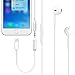 Worice Lightning to 3.5 mm Headphone Jack Adapter, Worice 2 Pack Lightning Interface to 3.5mm Earphone Aux Audio Cable, Headphone Jack Adapter Connector for iPhone 7/7 Plus