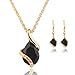 iLH® Clearance Deals Necklace+Earrings Jewelry Set Womens Bohemia Chain Necklace Earrings Jewelry by ZYooh (Black)
