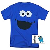 Sesame Street Cookie Monster T Shirt & Exclusive Stickers (Small)