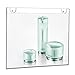 NIUBEE 6 Pack 5x7 Clear Acrylic Sign Holder,Horizontal Wall Mount Sign Holder Plastic Picture Frames for Paper