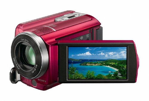 Sony DCR-SR68 80GB Hard Disk Drive Handycam Camcorder (Red