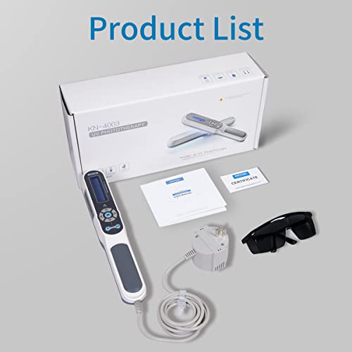 DGQY UV Light Therapy 311nm UVB Photoyherapy with Timer for Home Use