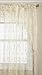 Lorraine Home Fashions Floral Vine 60-inch x 18-inch Valance, Ivory
