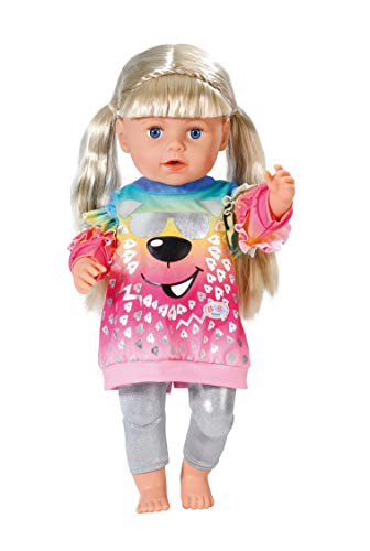 Zapf Creation BABY Born Puppenkleidung - Modedesignerkleidung - Pullover-Outfit – Bild 3