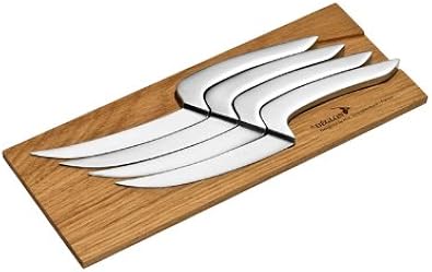 Deglon 4 Piece Oak Base Meeting Steak Knives Set Amazon In Shoes Handbags