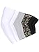Mudder 8 Pairs Unisex UV Protection Arm Cooling Sleeves Ice Silk Arm Cover (White Black Grey Camouflage)