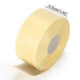Sumnacon Bathtub PE Caulk Strip, Self Adhesive Waterproof Flexible Sealing Tape for Bathtub,Sink,Wall, Anti-Mildew Tub Sealer Decorative Trim 1-1/2