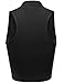 FPT Womens Sleeveless Mock Neck Crop Top