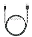 Lightning Cable 10FT iPhone Cable Nylon Braided Cord 8 Pin to USB Lightning Charger for iPhone 7/SE/5/5s6/6s/6 Plus,iPad Air/Mini,iPod,Compatible with iOS10 (Black)