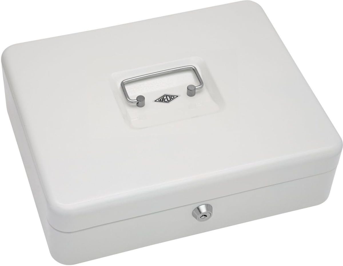 Wedo 145 400X Cash Box in White Size 4 (30.0 x 24.0 x 9.0 cm.)