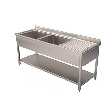 Edelstahl Waschbecken Mit Ablage