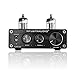 Nobsound Mini 6J1 Vacuum Tube Preamplifier Hi-Fi Stereo PreAmp Treble & Bass & Volume Control (Black)