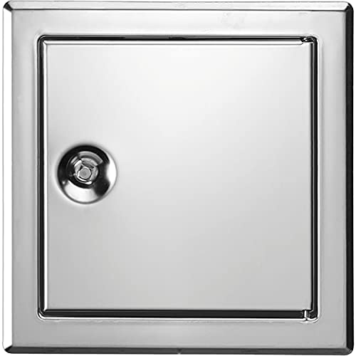 UPMANN 20651, Edelstahl Revisionstür Softline 200x200mm, mit Vierkantverschluss, 200 x 200 mm