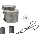 PMC Supplies LLC Basic Kwik Kiln Propane Metal Melting Furnace Set II Mini Gold Gas Furnace Melt Melts Gold Silver Copper 5-10 Mins