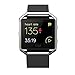 Balerion-Mesh band for fitbit blaze,Milanese Loop Stailess Steel Strap for Fitbit Blaze Fitness Watch(6.7-8.1 in) with Stylish Magnet Lock-L Black
