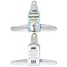 iDesign Rain BPA-Free Plastic Squeegee with Suction Storage Hook - 12