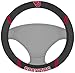 FANMATS 14921 Oklahoma Sooners Embroidered Steering Wheel Cover Black 15