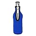 Amerzam Beer Bottle Coolies,4 Pack of Extra Thick Neoprene Zipper Beer Bottle Cooler Sleeve