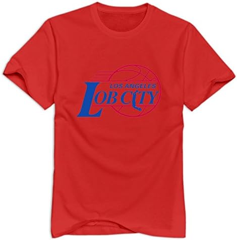 Red Enewno Los Angeles Clippers Casual T Shirts For Men Size M