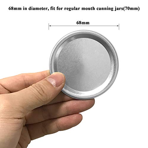 24Count Canning Lids Regular Mouth Canning Flats for Ball, Kerr Jars