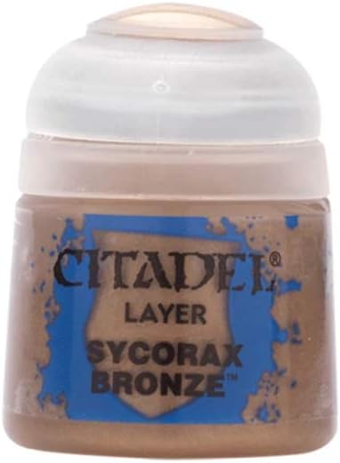 CITADEL Games Workshop Colour Layer: Sycorax Bronze (12ml) Paint, 12 ml (Pack of 1)