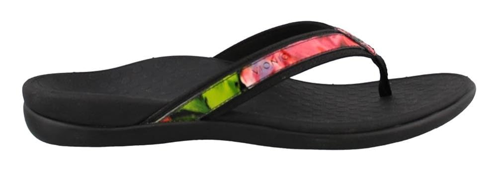 vionic tide ii black floral