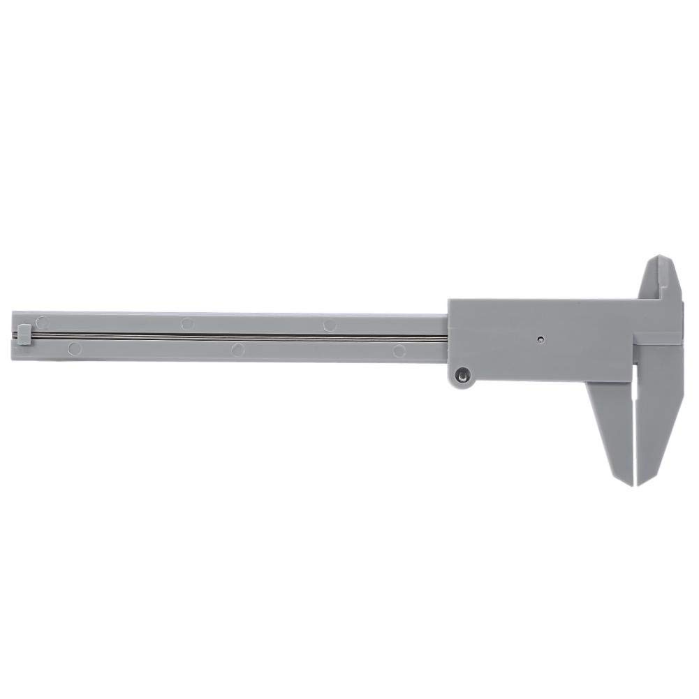 150MM Plastic Eyebrow Tattoo Permanent Make Up Micrometer Measuring Measurement Tool Plastic Vernier Caliper Mini Sliding Caliper Dial Calipers Double Scale Measuring Tool for Tattoo Eyebrow : Beauty