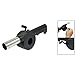 Kasstino Hand Crank BBQ Blower Fireplace Camping Bellows Grill Fire Starter Flame Exciter