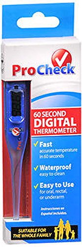 Procheck 60 Second Digital Thermometer, 1 each