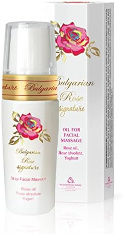 Bulgarian Rose Signature Facial Massage Oil with Rose Oil and Yogurt