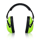 HEARTEK Kids Earmuffs Hearing Protection with Travel Bag- Junior Ear Defenders for Children, Padded Baby Ear Protection, Infants, Small Adults, Women - Adjustable Protectors Noise Reduction Ear Muffs