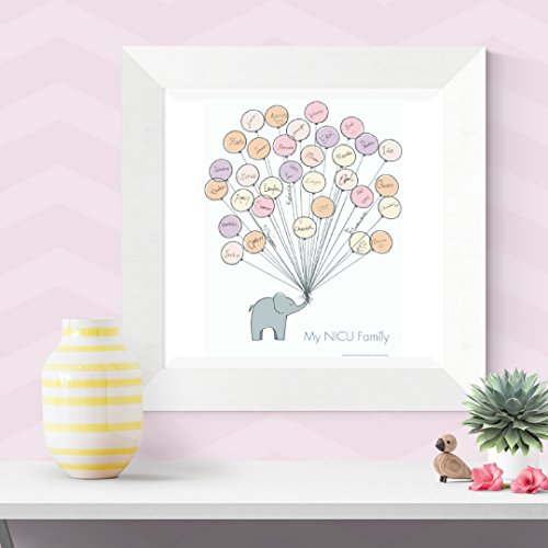 My NICU Family Poster"Hope" Best NICU Gift & Best Preemie Gift