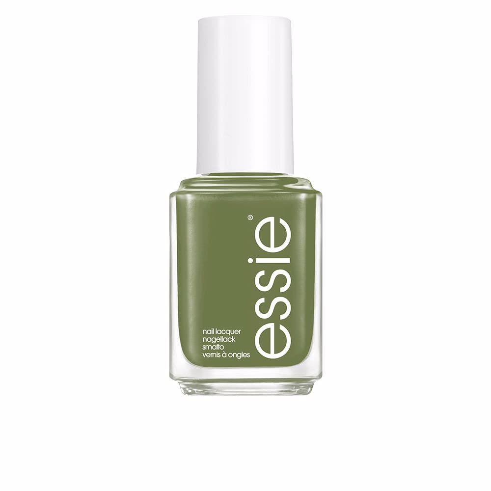 Essie Nail Polish 789 Win Me Over, Muted Khaki Green Colour, High Shine and High Coverage 13.5 ml