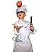CHEFSKIN KIDS CHILDREN SET: CHEF JACKET AND ADJUSTABLE CHEF HAT WHITE, GREAT GIFT (XL ( 9-11 year olds))