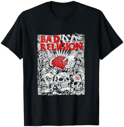Amazon.com: Bad Religion Official Crossbuster Logo T-Shirt Tees