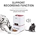 KUPPET Automatic Pet Feeder, 6L Dogs Cats Food Dispenser with Timer Programmable, Portion Control, Voice Record Remind, Distribution Alarm, IR Detect, 4 Meals a Daythumb 3