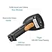 UNIDEEPLY Laser Barcode Scanner,1D Hand-Free and Handheld Barcode Reader, USB Barcode Reader with High Speed up to 200scans/sec, with Adjustable Stand Holder, Black Color