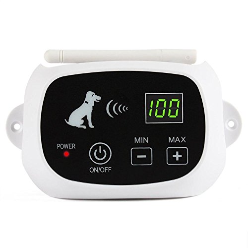 WXLAA Wireless Rechargeable 1 Dog Fence No-Wire Pet Containment System Waterproof