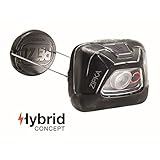 Petzl - ZIPKA Headlmap, 200 Lumens, Standard Lighting, Retractable Cord, Black